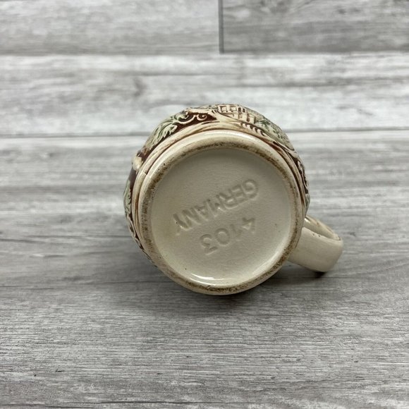 Vintage Gerzit GERZ West Germany Small Mug Pottery Coffee Cup - Picture 5 of 7
